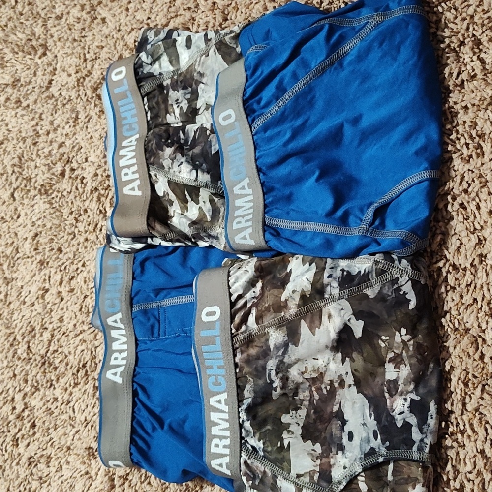 Duluth Trading Co Armachillo Cooling Tie Dye Shorts Boxer Briefs Men’s XL